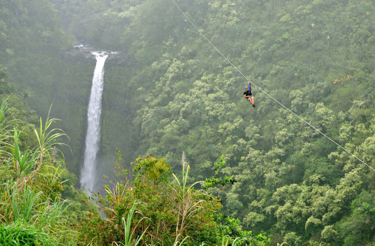 Akaka Falls Skyline Adventures Zipline