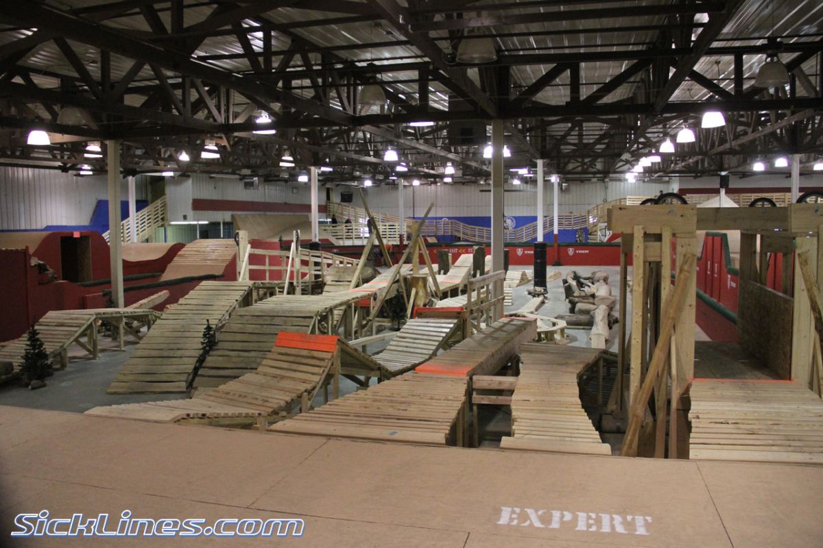 Ray's Indoor Mountain Bike Park Milwaukee, WI