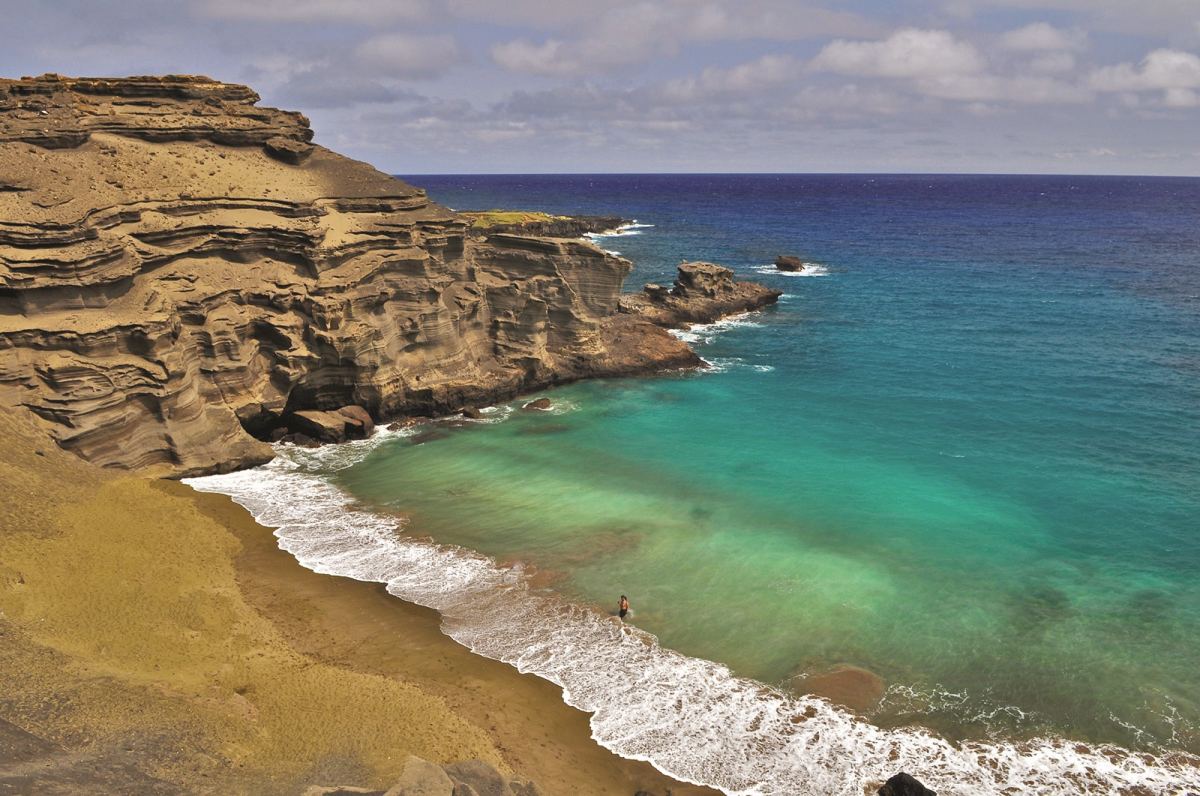 PAPAKŌLEA BEACH Green Sand Beach