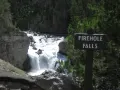 Firehole Falls in Yellowstone NP